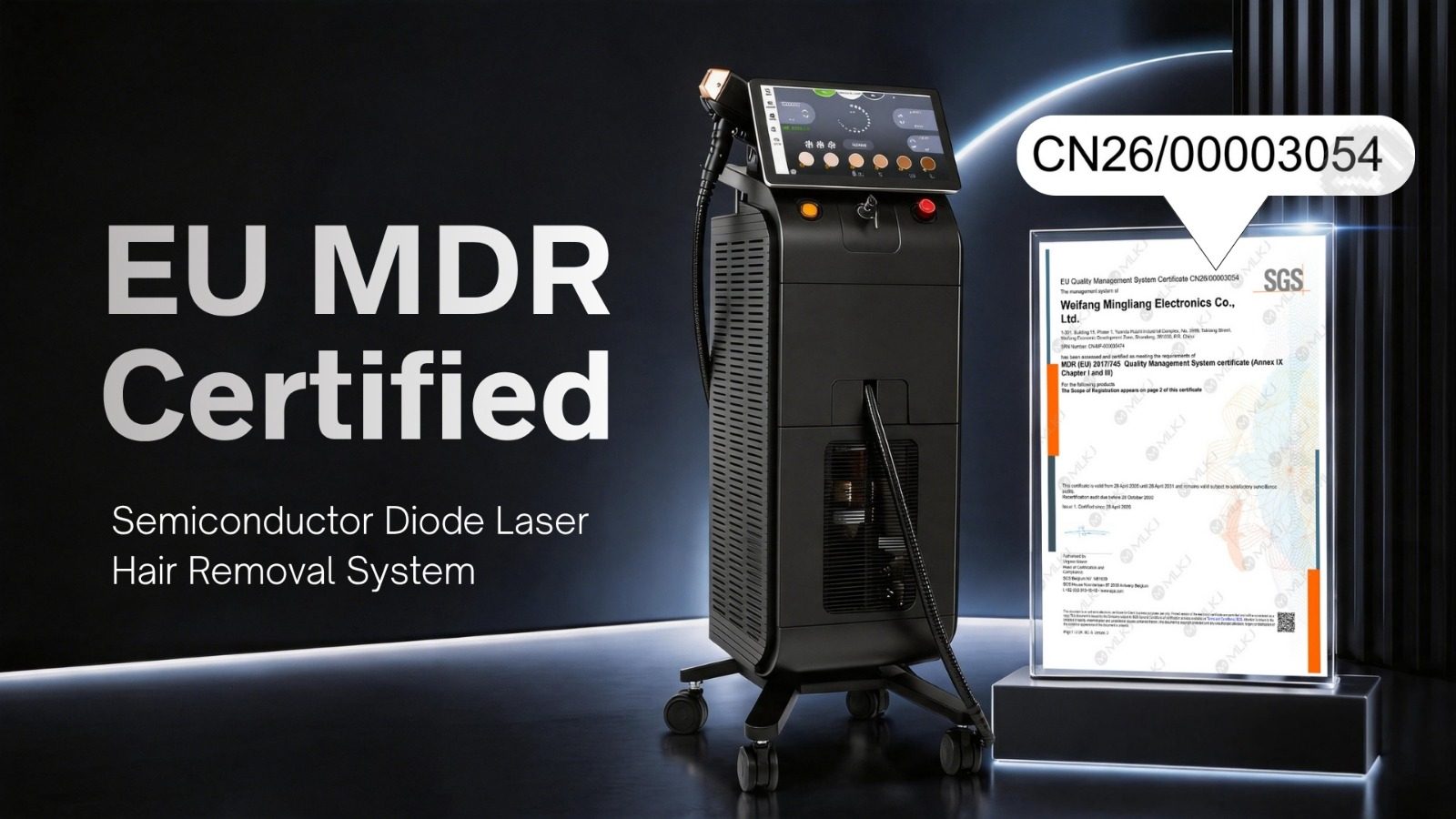 XENUX EPIL System certifié EU MDR